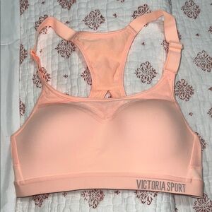 Victoria's Secret Light neon orange Sports Bra